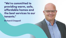 “We’re committed to providing warm, safe, affordable homes and the best services to our tenants.” Richard Chappell new Non-executive director for Two Rivers Housing